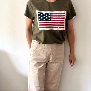 Ralph lauren FLAG GRAPHIC JERSEY T-Shirt